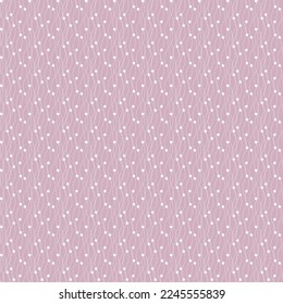 Seamless vector pattern with smooth lines and stars on a pink background. For printing.wrapping.wallpaper,web design,kids design,textile