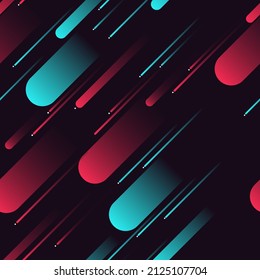 Seamless vector pattern space background. Social media concept. Abstract wallpaper for website or sublimation.