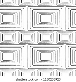 Seamless vector pattern with squares