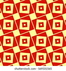 Seamless vector pattern with squares