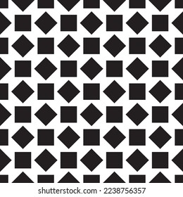 Seamless vector pattern of squares and diamonds