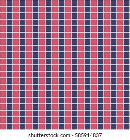 Seamless vector pattern with squares. Simple checkered graphic design. drawn background with little decorative elements. Print for wrapping, web backgrounds, fabric, decor, surface