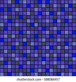 Seamless vector pattern with squares. Simple checkered graphic design. drawn background with little decorative elements. Print for wrapping, web backgrounds, fabric, decor, surface.