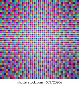 Seamless vector pattern with squares. Simple checkered graphic design. drawn background with little decorative elements. Print for wrapping, web backgrounds, fabric, decor, surface