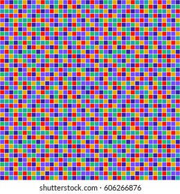 Seamless vector pattern with squares. Simple checkered graphic design. drawn background with little decorative elements. Print for wrapping, web backgrounds, fabric, decor, surface