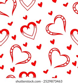 Seamless vector pattern for St. Valentine's day