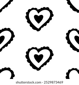 Seamless vector pattern for St. Valentine's day