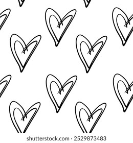 Seamless vector pattern for St. Valentine's day