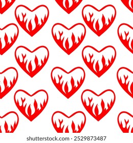 Seamless vector pattern for St. Valentine's day