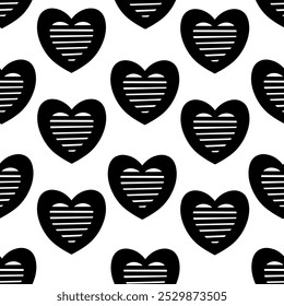 Seamless vector pattern for St. Valentine's day