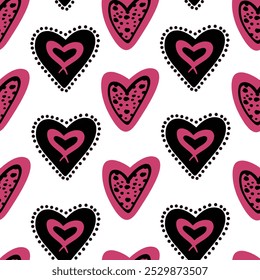 Seamless vector pattern for St. Valentine's day