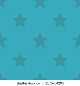 Seamless vector pattern with stars. Retro, vintage background Flat Scandinavian style for print on fabric, gift wrap, scrap booking, patchwork Modern graphic design. Hipster creative tileable pri