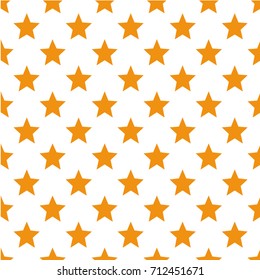 Seamless vector pattern with stars. Retro, vintage background Flat Scandinavian style for print on fabric, gift wrap, scrap booking, patchwork Modern graphic design. Hipster creative tileable print.