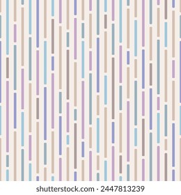 Seamless vector pattern. Striped pattern. Abstract geometric striped background. Rectangles with rounded corners. Color stripes vector background. Pastel color stylish texture.