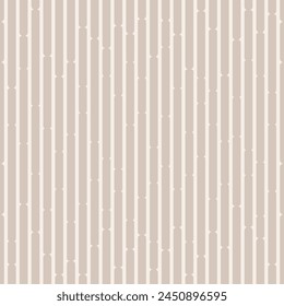 Seamless vector pattern. Striped pattern. Abstract geometric striped background. Rectangles with rounded corners. Color stripes vector background. Beige pastel color stylish texture.