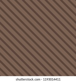 Seamless vector pattern with striped diagonal pattern Slanted lines Different shades of brown. Scalable vector graphics.