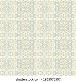 Seamless vector pattern in the style of baroque and classic botanical ornament