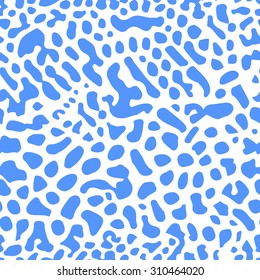 Seamless vector pattern stylized porous structure of coral