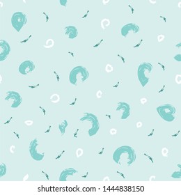 Seamless vector pattern. Suitable for textile, print, decoration, clothes. Seamless vector pattern. Suitable for textile, print, decoration, clothes. Abstract brush strokes, lines, spots.
