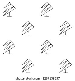 Seamless vector pattern. symmetrical background with hand drawn decorative trees. Black and white print. Graphic design, illustration for wrapping, wallpaper, fabric, packaging, textile