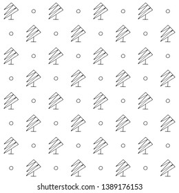 Seamless vector pattern. symmetrical background with hand drawn decorative trees. Black and white print. Graphic abstract design, illustration for wrapping, wallpaper, fabric, packaging, textile