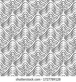 Seamless vector pattern for texture, textiles, packaging paper, design and decoration. Stock illustration.
