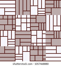 seamless vector pattern with thin stripes. Tile square, background