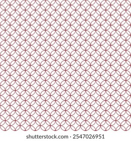 Seamless vector Pattern with traditional Chinese element For Logo And More. Red graphic line circles with transparent background
 - Powered by Shutterstock - Get 15% off with code: PIKWIZARD15
