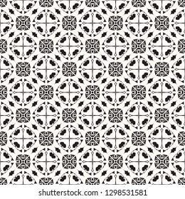 Seamless vector pattern in traditional east style. Graceful Arab stylized ornament. Beautiful pattern lattice. Abstract ornament. Endless texture for textile design. Vector background.
