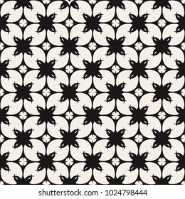 Seamless vector pattern in traditional Japanese style. Black on beige. Vector color background.