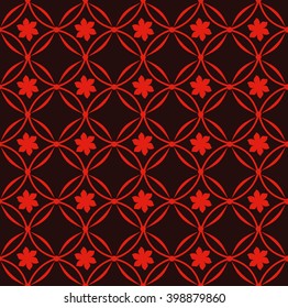Seamless vector pattern. Traditional style.