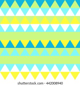 Seamless Vector Pattern of Triangles