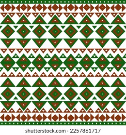 Patrón vectorial sin cable. Ornamento étnico tribal. Estilo azteca