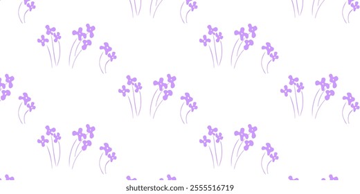 Seamless vector pattern, twigs and leaves, for bed linen, wallpaper and texture