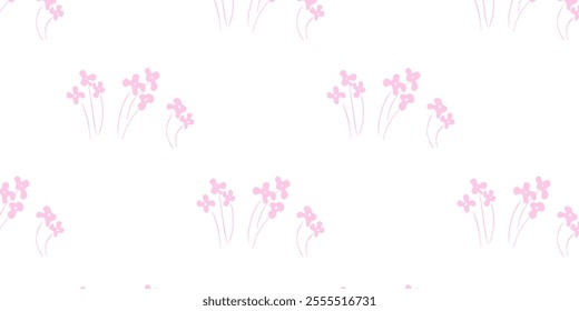 Seamless vector pattern, twigs and leaves, for bed linen, wallpaper and texture