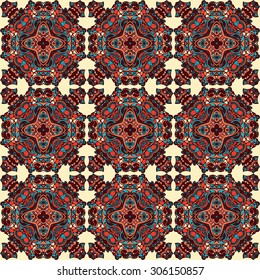 Seamless vector pattern. Vintage decorative elements. Hand drawn background.