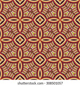 Seamless vector pattern. Vintage decorative elements. Hand drawn background.