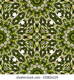 Seamless vector pattern. Vintage decorative elements. Hand drawn background.
