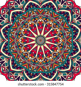 Seamless vector pattern. Vintage decorative elements. Hand drawn background.