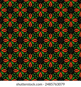 Seamless vector pattern with vintage ornament. Print for textiles, fabrics, wallpaper, upholstery, wrapping and other surfaces.