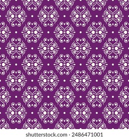 Seamless vector pattern with vintage ornament. Decorative print for textiles, fabrics, covers, wallpaper and other surfaces.