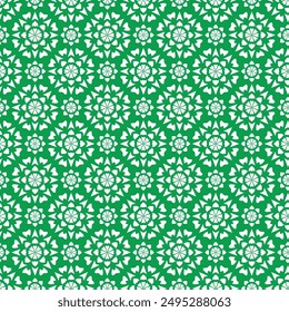 Seamless vector pattern with vintage ornament. Decorative print for textiles, fabrics, wallpapers, wrapping paper and other surfaces.