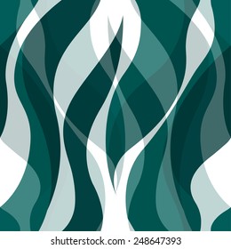 seamless vector with pattern of wavy lines