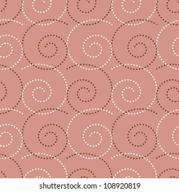 Seamless vector pattern/background/wallpapers with curls