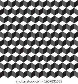 Seamless vector pattern.Repeat geometric grid triagle hexagon. Simple graphic design background illustration
