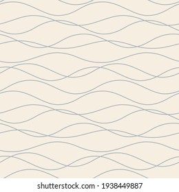 Seamless vector patterns with brush waves in pastel colors. Creative hand drawn textures for holiday designs, party, birthday, invitation.