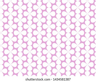 Seamless vector pink abstract pattern. Repeat abstract elements background 10 eps. For design, fabric, textile, web, wrapping, cover, packaging design.