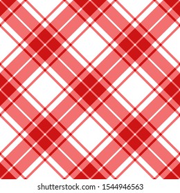 Seamless vector plaid pattern. Simple design for wallpaper, fabric, textile, wrapping.