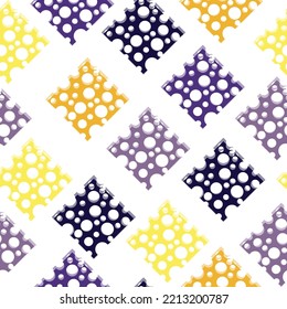 Seamless vector plaid pattern suitable for fashion, interiors and Easter decor. Repeating vector pattern.