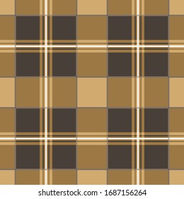 Seamless vector plaid pattern. Tartan background. Classic pattern. For fabric, textile, wrapping, cover etc.